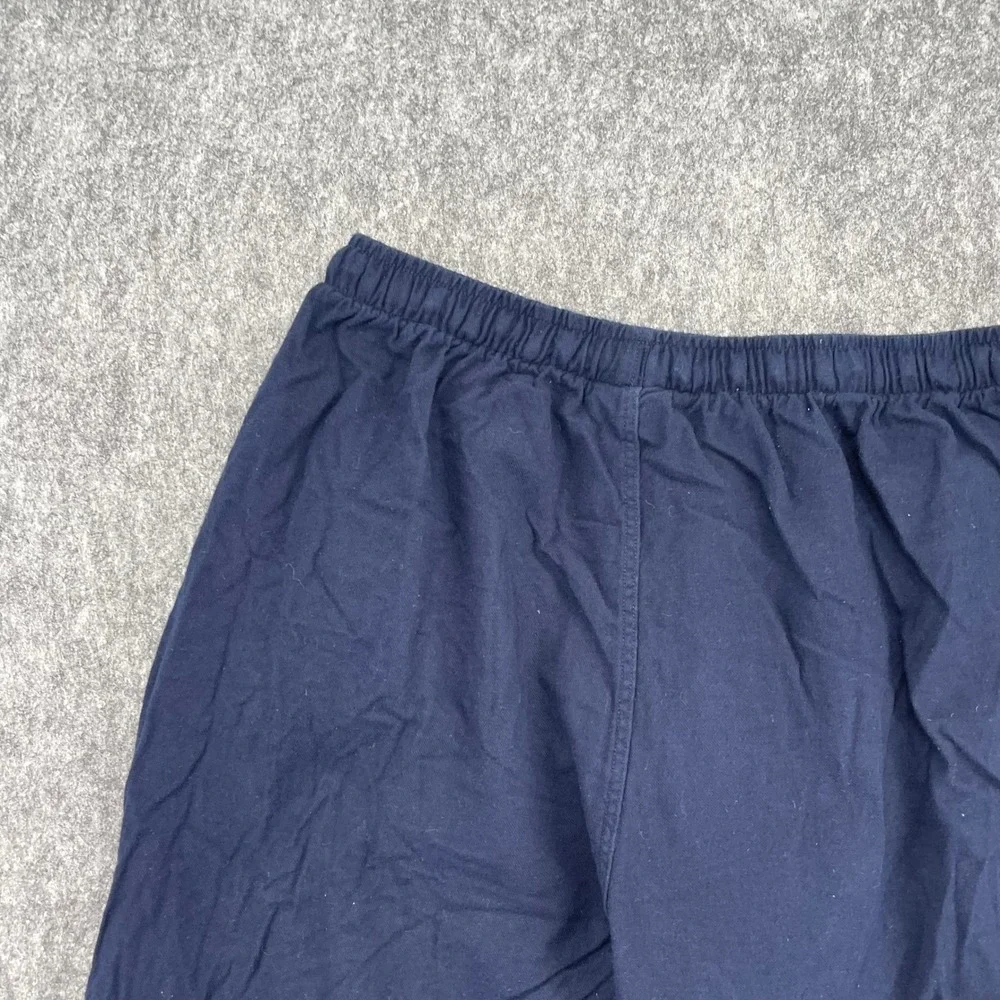 Polo Ralph Lauren Pants Mens XL Blue Knit Pajama Lounge Drawstring Pony Logo